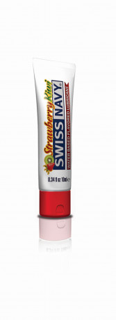 Гель смазка со вкусом клубники и киви для оральных ласк Strawberry Kiwi Flavored Lubricant