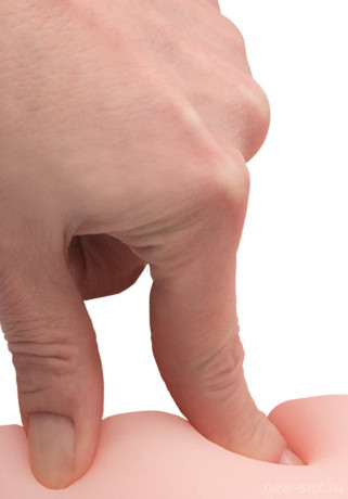 NS Вибратор анальный суперкожа