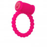 Силиконовое влагостойкое виброкольцо розового цвета A-Toys