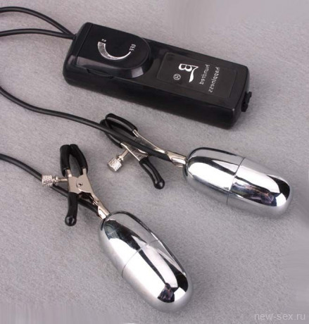 Зажимы для сосков с вибратором