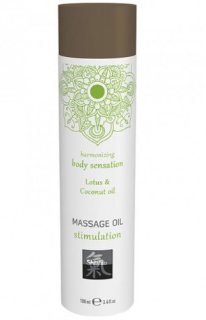 Массажное масло stimulation Лотос и Кокосовое масло