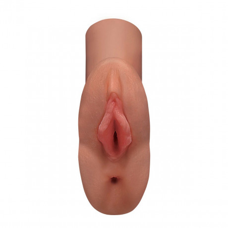 Мастурбатор вагина и анус Double Stroker Tan 