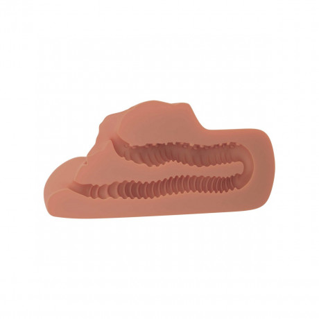 Мастурбатор вагина и анус Double Stroker Tan 