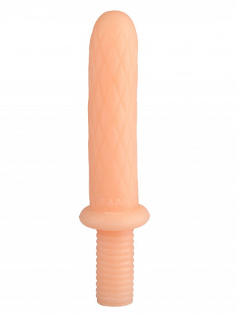 Ребристый донг с удобной ручкой