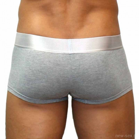 Серые мужские трусы хипсы