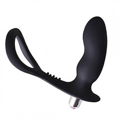 Стимулятор простаты с дополнительным кольцом