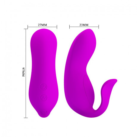 Виброяйцо с пультом ДУ для пар PrettyLove