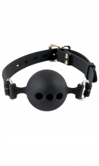 Силиконовый кляп с отверстиями для дыхания Silicone Breathable Ball Gag