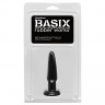 Небольшая анальная пробка Basix Rubber Works Beginner's Butt Plug
