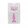 Небольшая анальная пробка Basix Rubber Works Beginner's Butt Plug
