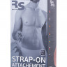Реалистичная насадка для страпона с креплением Vac-U-Lock RealStick Strap-On