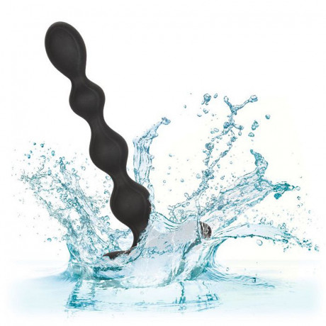 Перезарежаемая гибкая анальная цепочка Eclipse Slender Beads для ношения