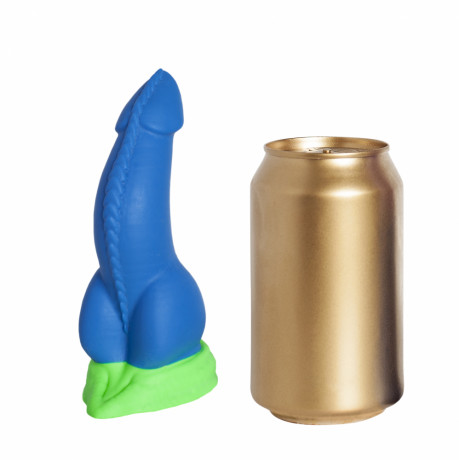 Рельефный фаллоимитатор ручной работы Дракон Эглан мини