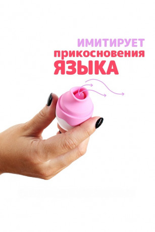 Клиторальный стимулятор имитирующих оральные ласки Tori