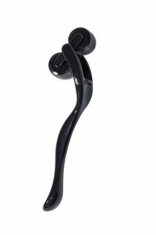 Черное игольчатое колесо Вартенберга с острыми шипами Party Hard Heartbreaker