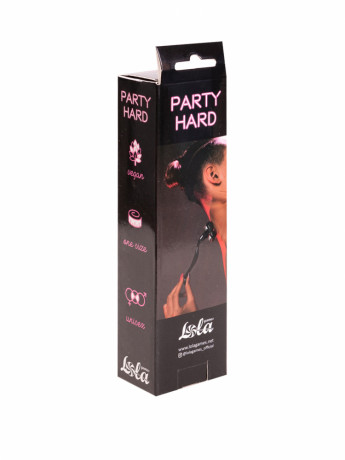 Черное игольчатое колесо Вартенберга с острыми шипами Party Hard Heartbreaker