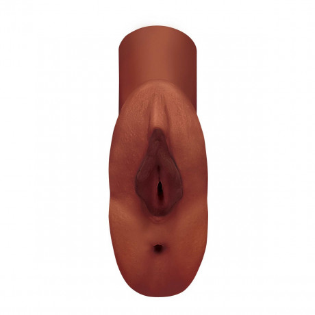 Мастурбатор вагина и анус Double Stroker Brown