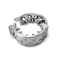 СВТ кольцо на пенис с шипами на замке