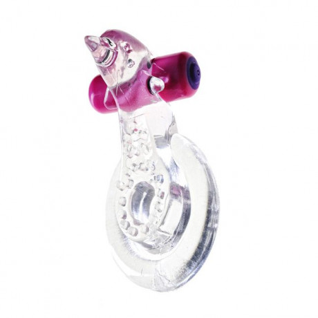 Вибратор-кольцо на член и мошонку