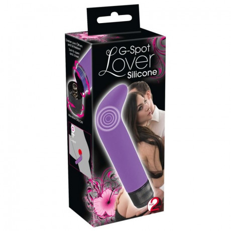 Вибратор с изогнутым G-точечным наконечником G-Spot Lover