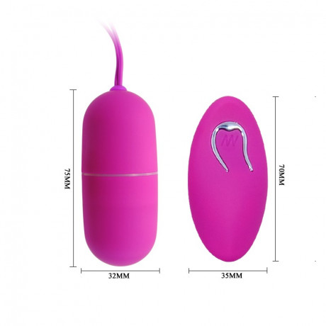 Беспроводное маленькое гладкое вибро яичко на пульте ДУ ARVIN