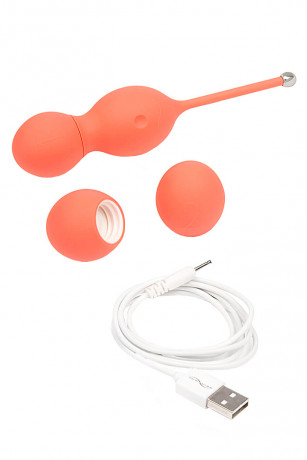 Вагинальные виброшарики тренажёр Кегеля We-Vibe Bloom