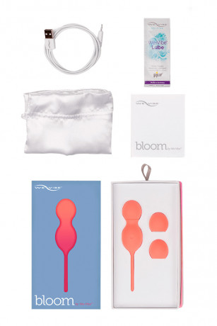 Вагинальные виброшарики тренажёр Кегеля We-Vibe Bloom