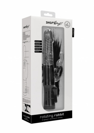 Женский вибратор кролик с функцией ротации и пульсации Rotating Rabbit