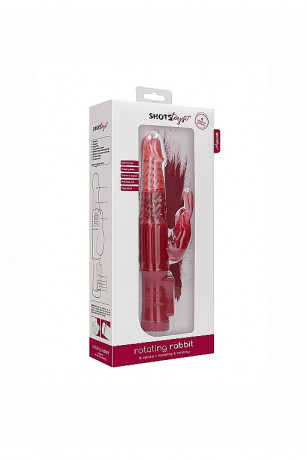 Женский вибратор кролик с функцией ротации и пульсации Rotating Rabbit