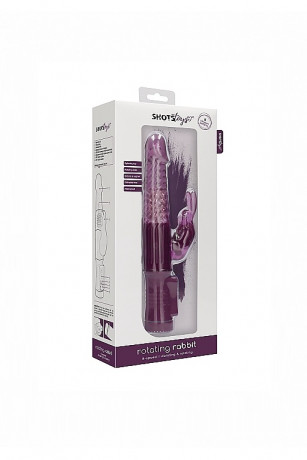 Женский вибратор кролик с функцией ротации и пульсации Rotating Rabbit