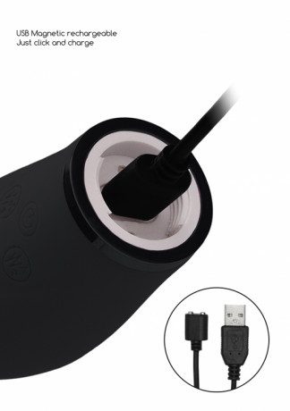 Набор из трех взаимозаменяемых насадок для вибратора и маски для глаз с пуховкой Pleasure Kit 6