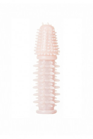 Насадка на пенис из силикона Thrilling Silicone Penis Extension Flesh