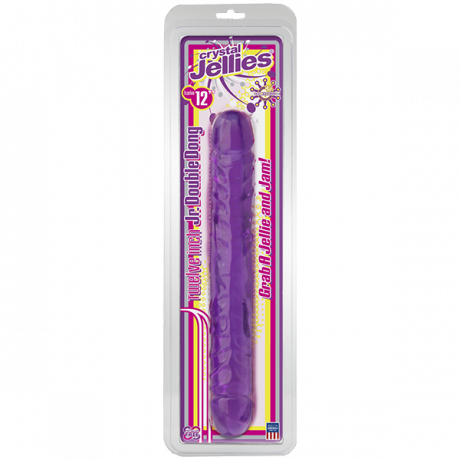 Двухсторонний фиалковый фаллос 12in