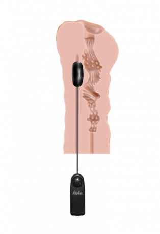 Мастурбатор с вибрацией для фаллостимуляции Satisfaction Vibro Night Wish