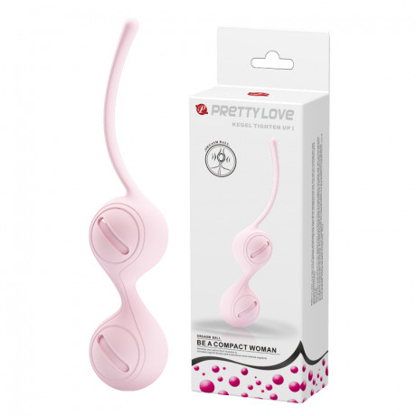 Шарики на силиконовой сцепке и смещенным центром тяжести Kegel Tighten UP I