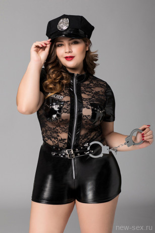 Костюм секси полицейской большой размер Porsche