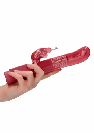 Вибромасссажер кролик с функцией ротации и 8 уникальными режимами Rotating Butterfly