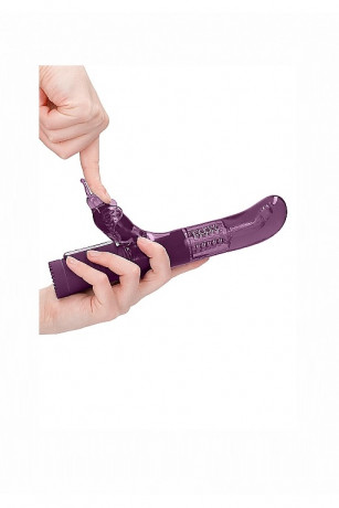 Вибромасссажер кролик с функцией ротации и 8 уникальными режимами Rotating Butterfly