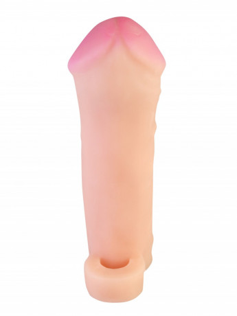 Телесная насадка для увеличения из эластичной киберкожи