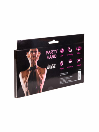 Классическая гладкая лента на глаза и для связывания Party Hard Wink