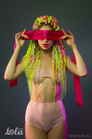 Классическая гладкая лента на глаза и для связывания Party Hard Wink