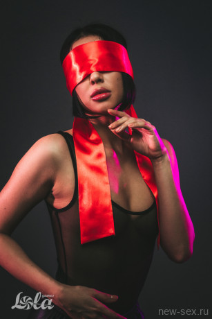 Классическая гладкая лента на глаза и для связывания Party Hard Wink