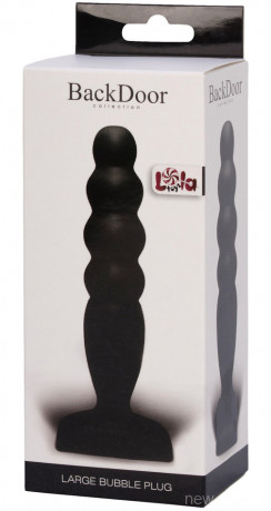 Анальный стимулятор Large Bubble Plug диаметр 3,2 см
