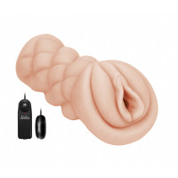 Мастурбатор вагина с виброяичком на пульте управления Satisfaction Vibro Sweet Pussy