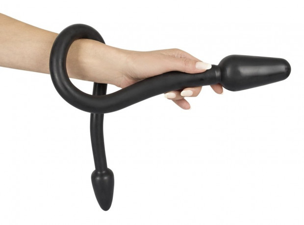 Двусторонний анальный плаг с гибким соединением Double Plug