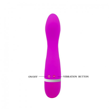 Изогнутый водонепроницаемый вибратор точки G G-SPOT CVELYN
