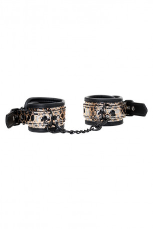 Роскошный золотисто-черный БДСМ-набор для ролевых игр Goddess