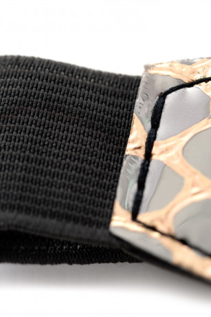 Роскошный золотисто-черный БДСМ-набор для ролевых игр Goddess