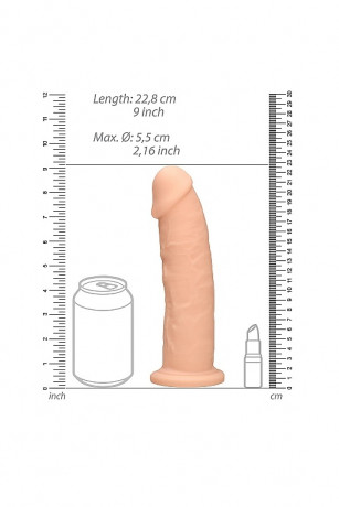 Фаллоимитатор без мошонки Silicone Dildo Without Balls