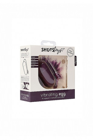 Гладкое беспроводное виброяйцо с 10 режимами вибрации Vibrating Egg